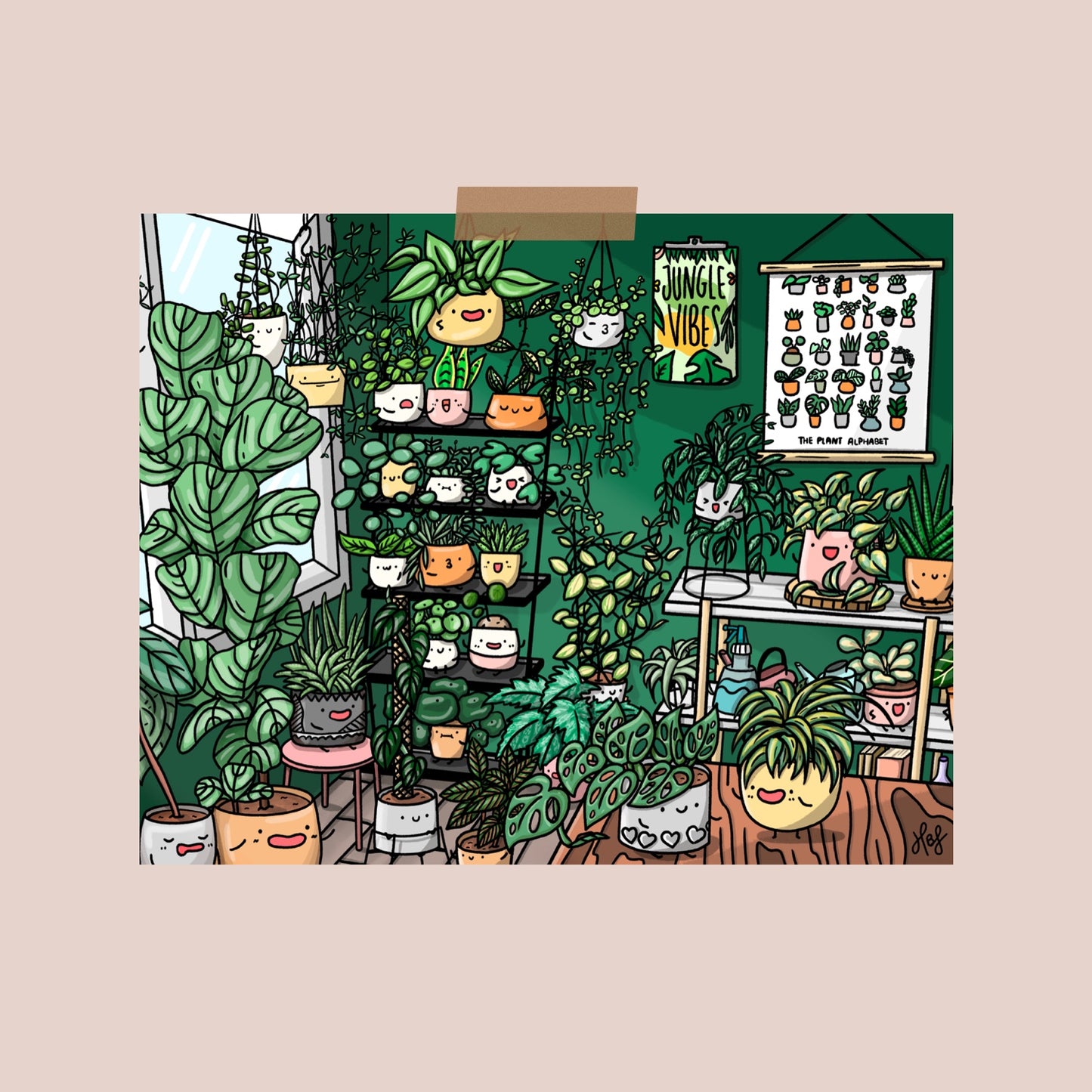 Jungle Vibes Art Print
