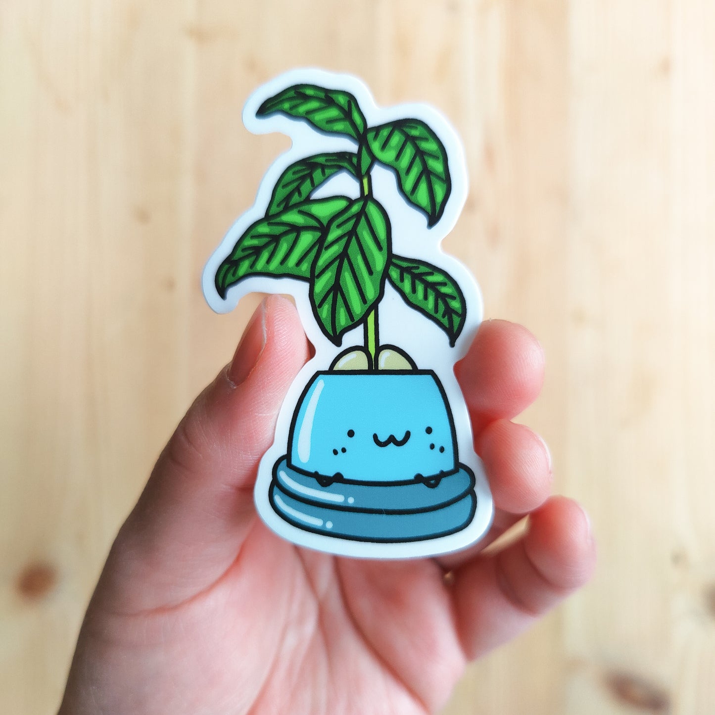 Avocado Vinyl Sticker
