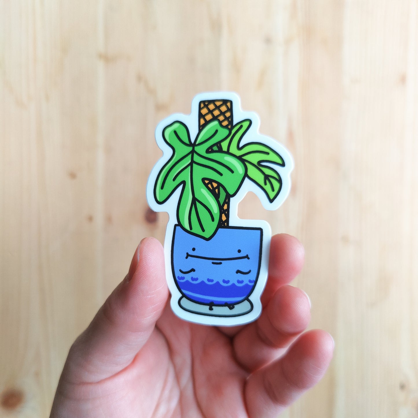 Philodendron Bipennidolium Vinyl Sticker