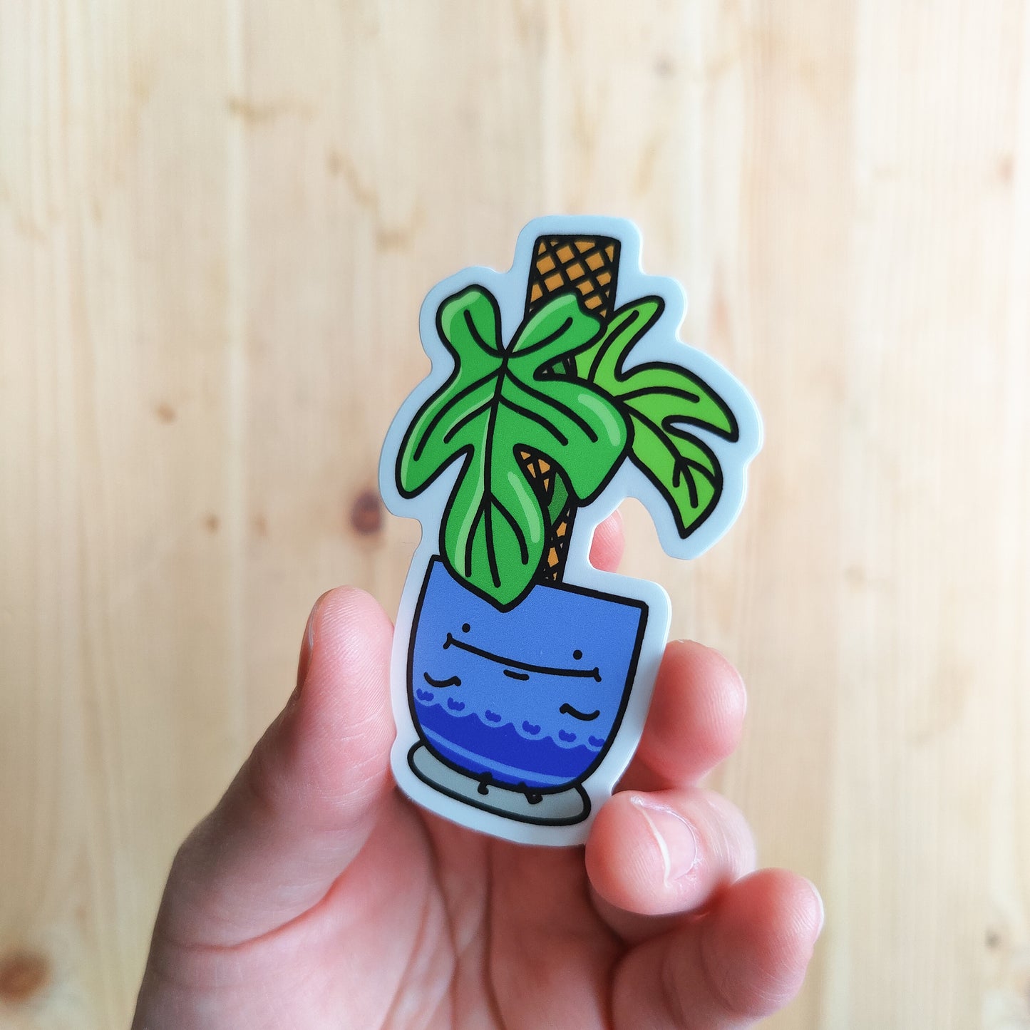 Philodendron Bipennidolium Vinyl Sticker