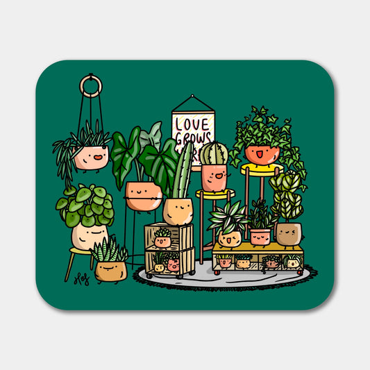Love Grows Mouse Pad