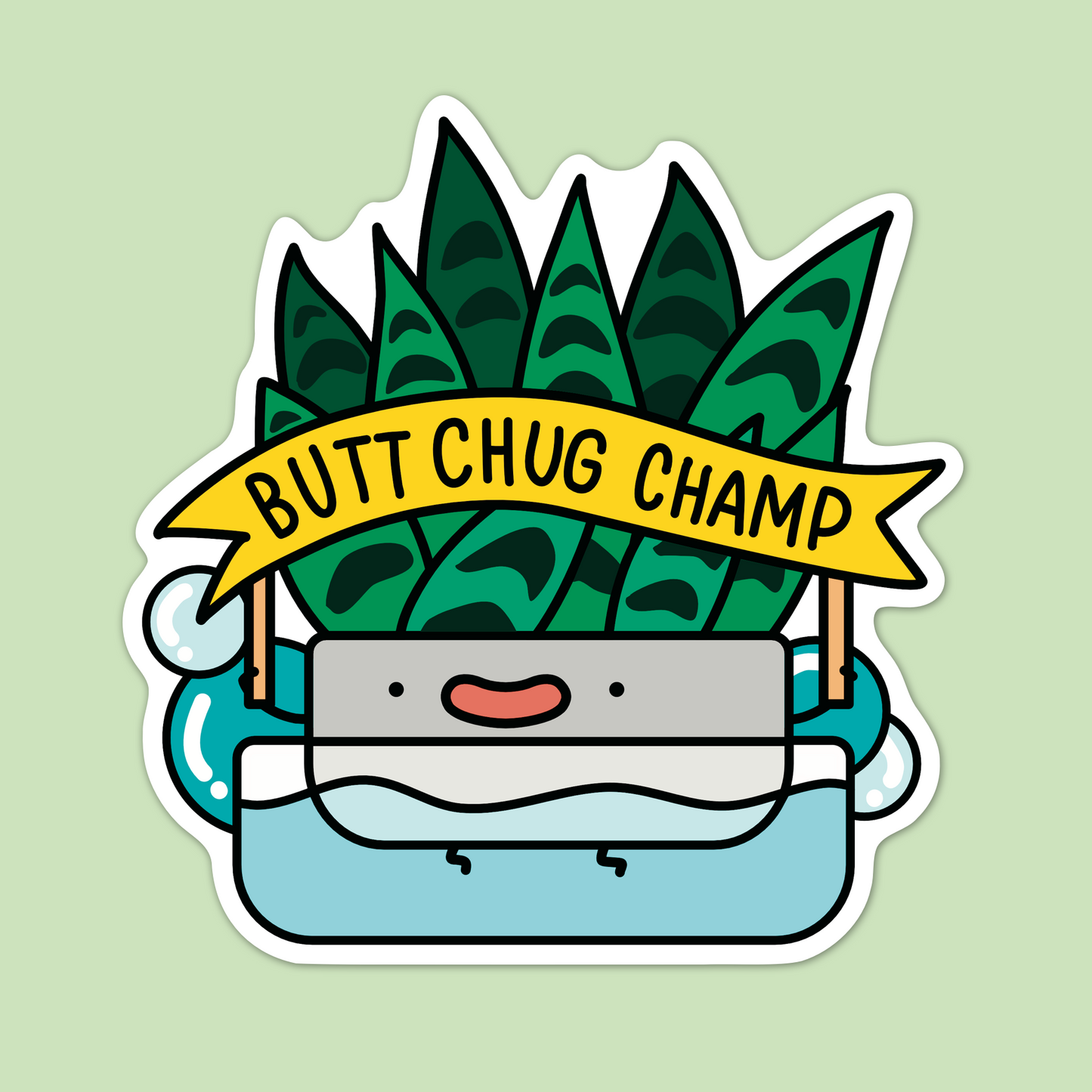 Butt Chug Champ Magnet