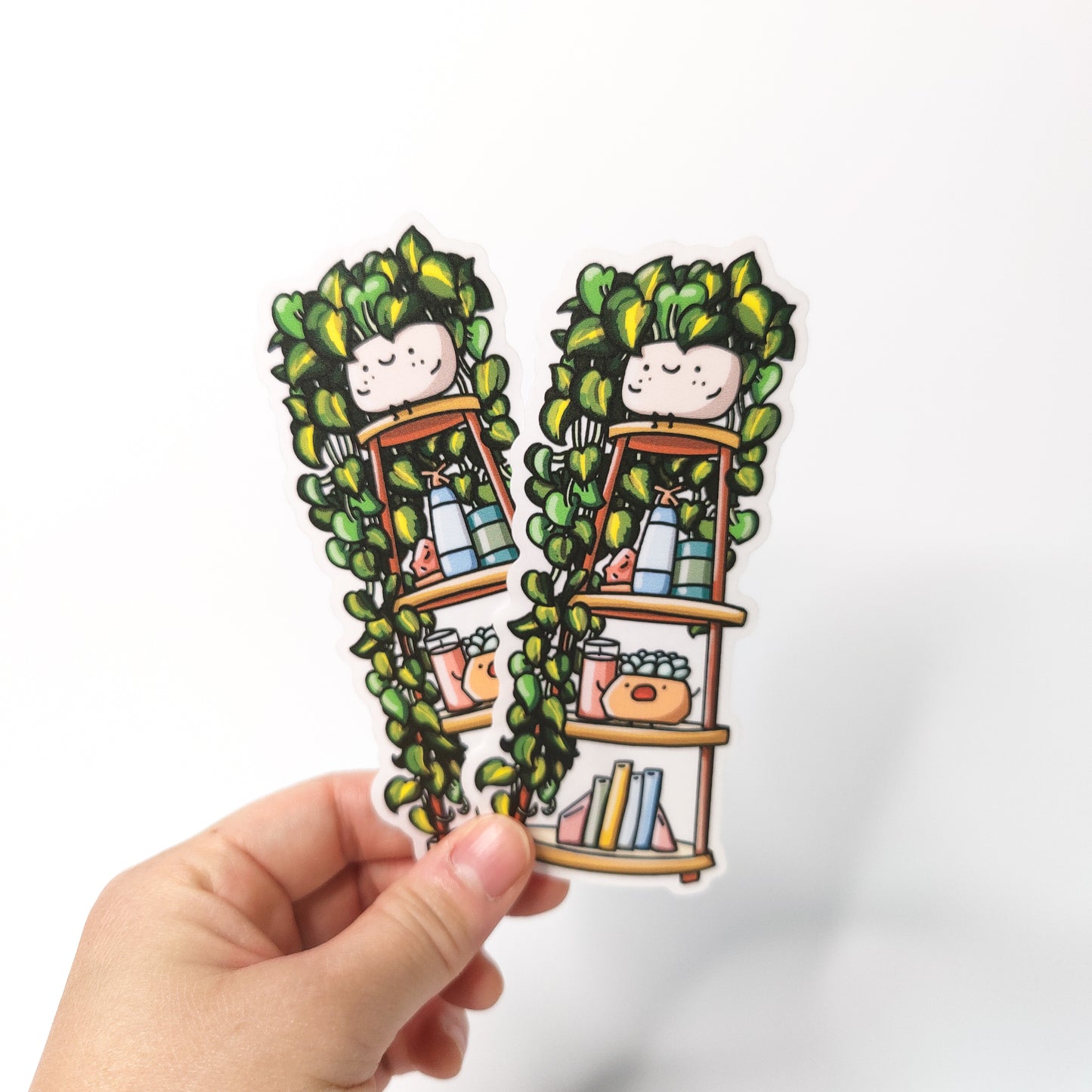 Rapunzel's Shelf vinyl sticker