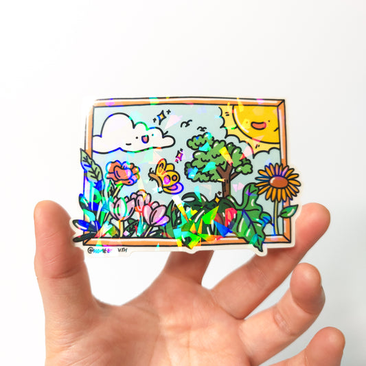 Shine Bright vinyl sticker