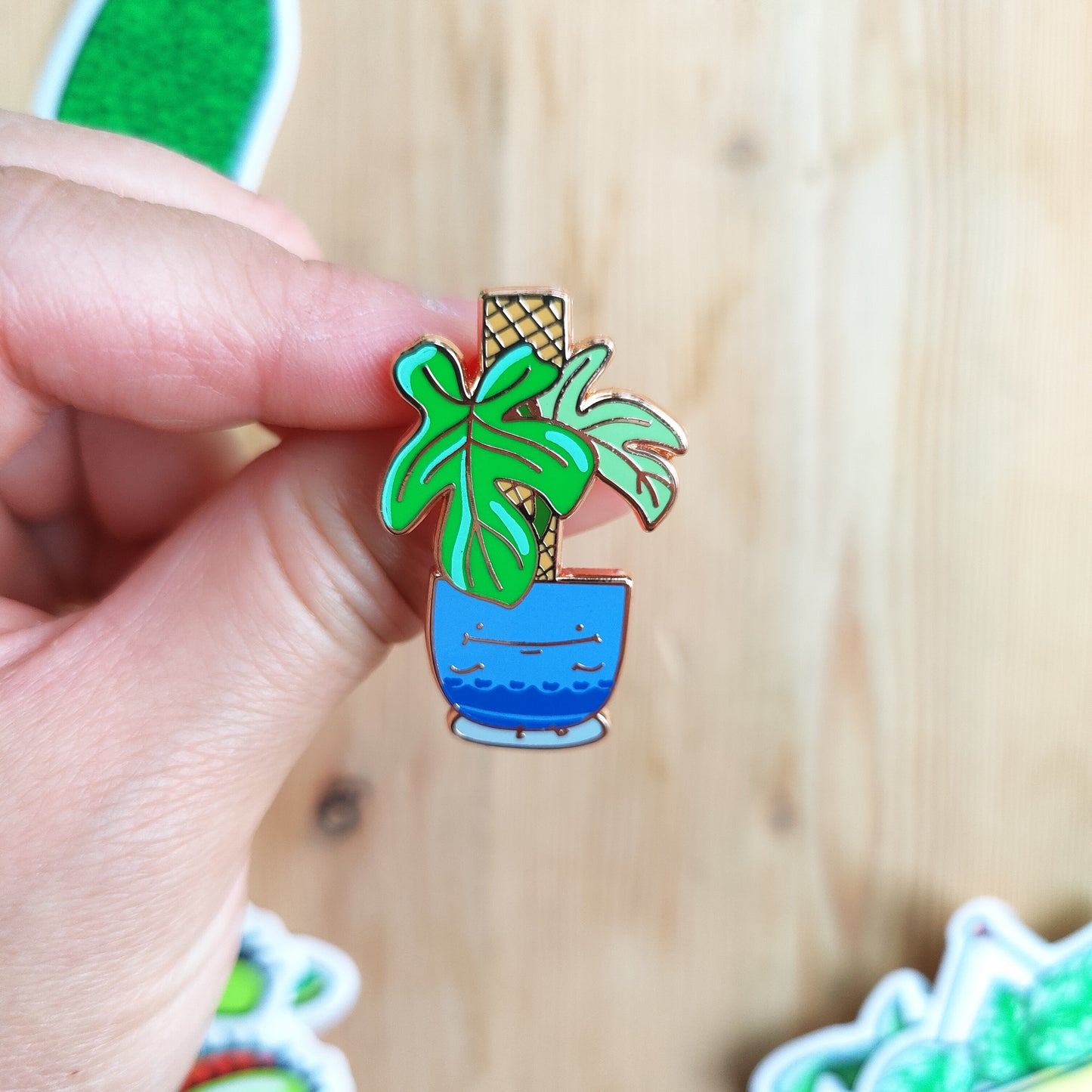 Philodendron Bipennidolium Enamel Pin