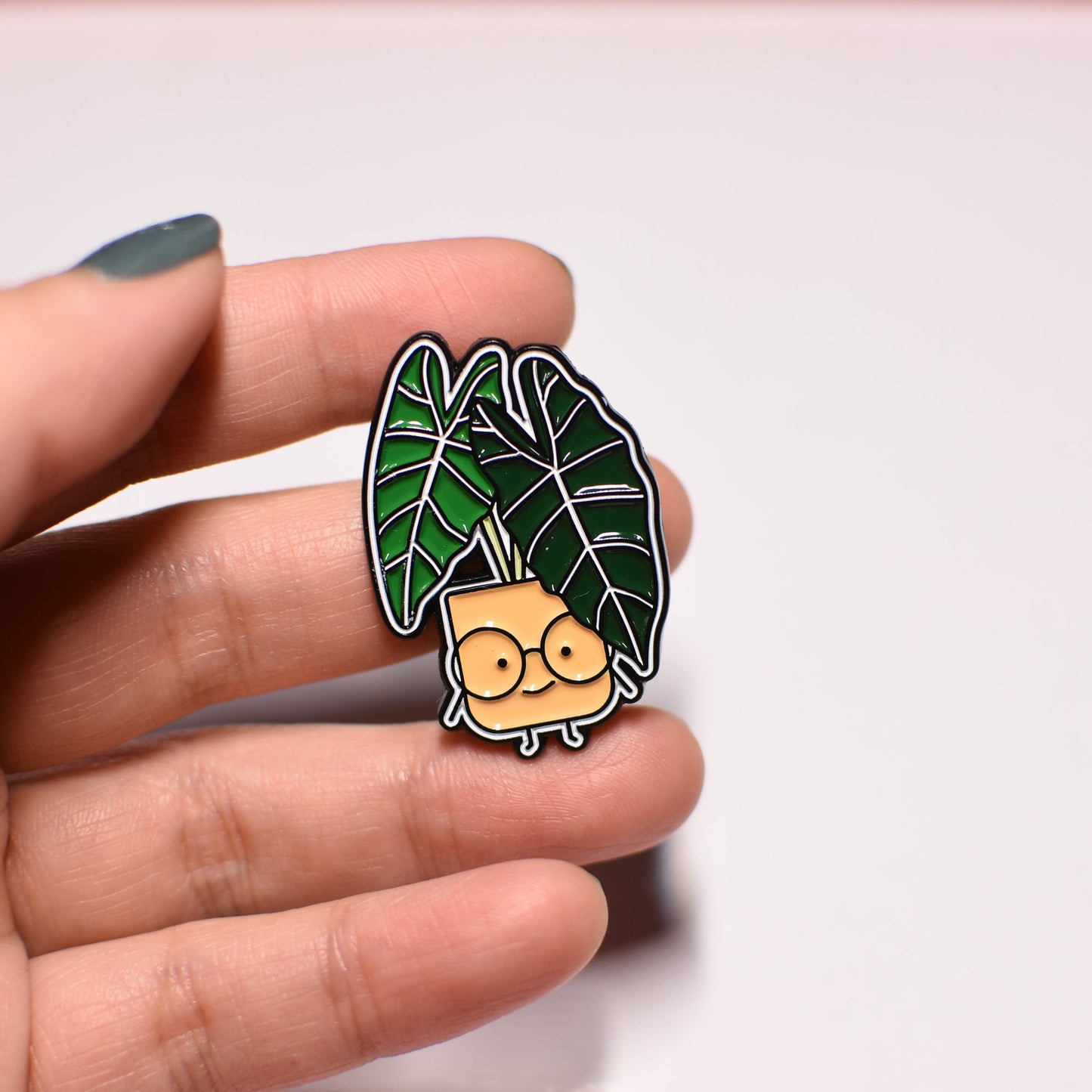 Alocasia Soft Enamel Pin