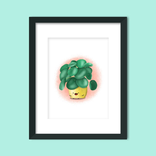 It's a Pilea Art Print