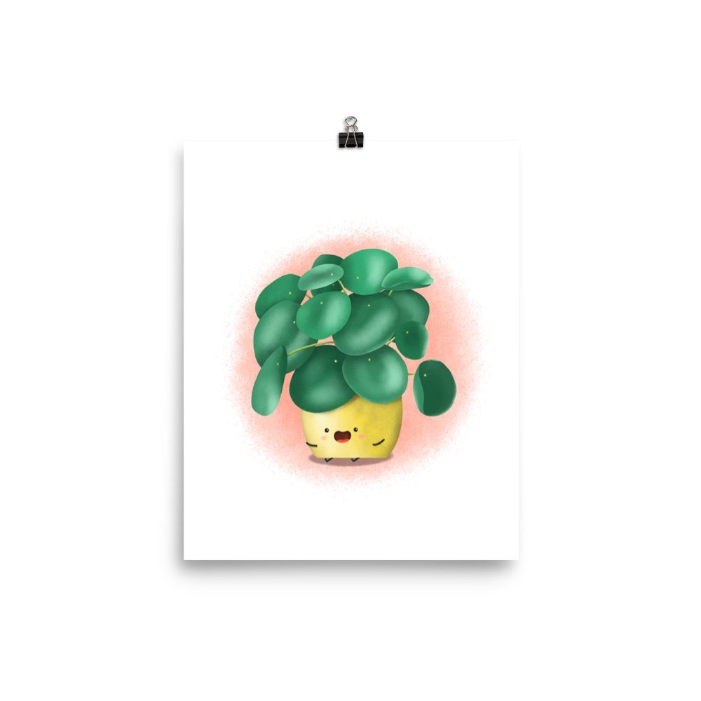It's a Pilea Art Print