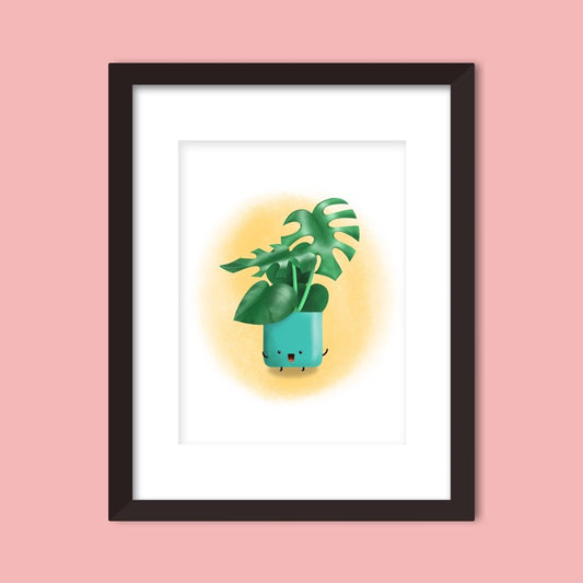 It's a Monstera Art Print