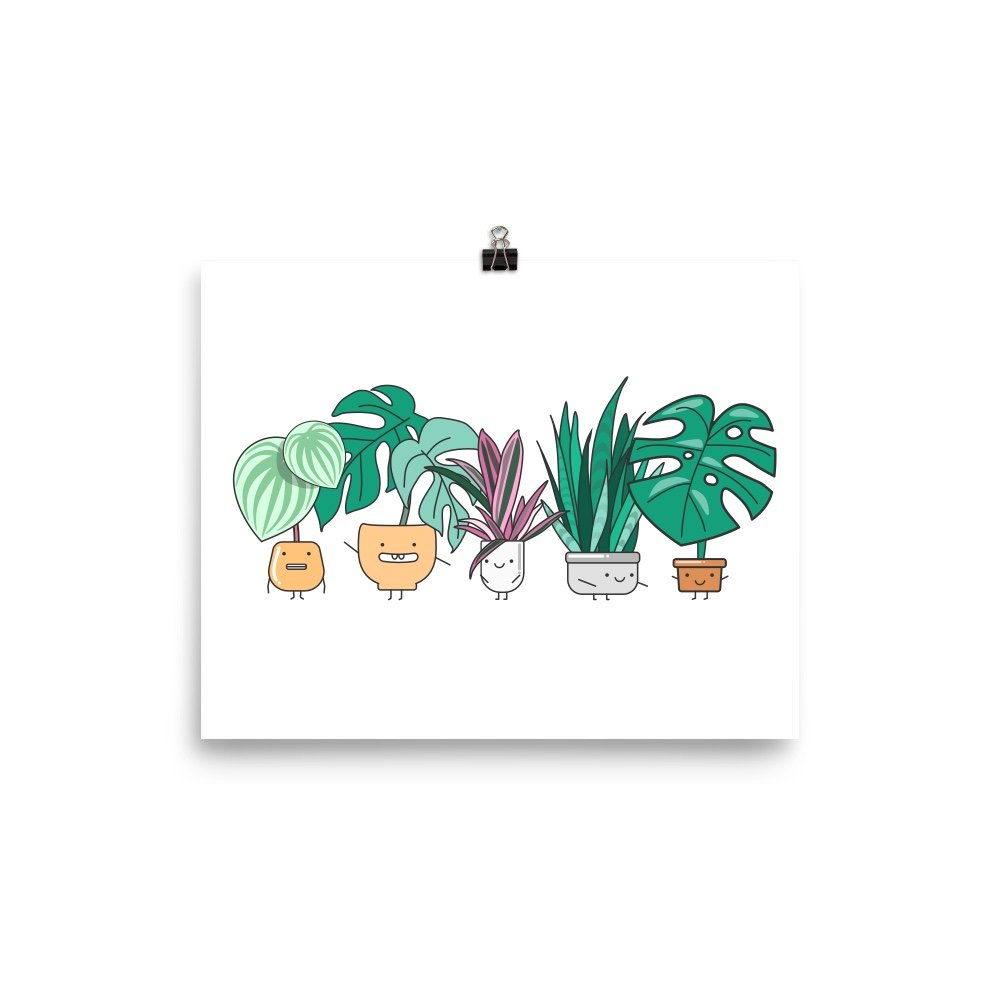 My Plant Buddies Art Print