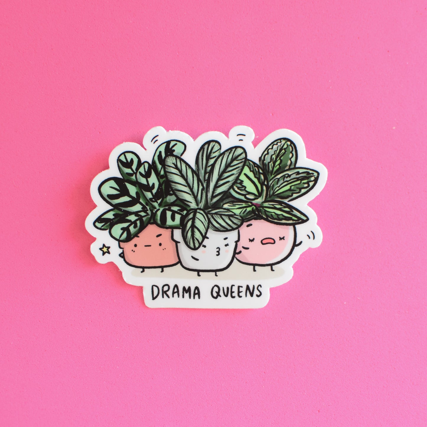 Drama Queens Vinyl Sticker