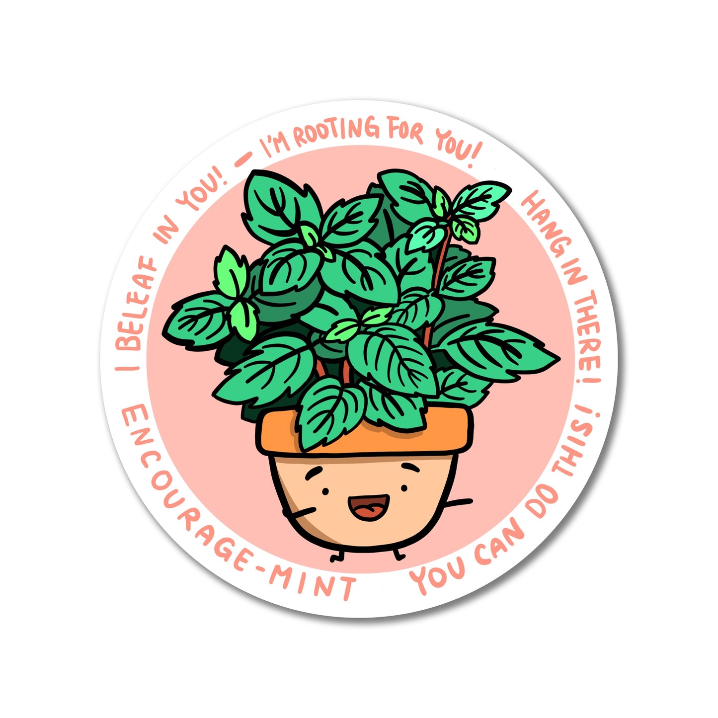 Encourage-mint Magnet