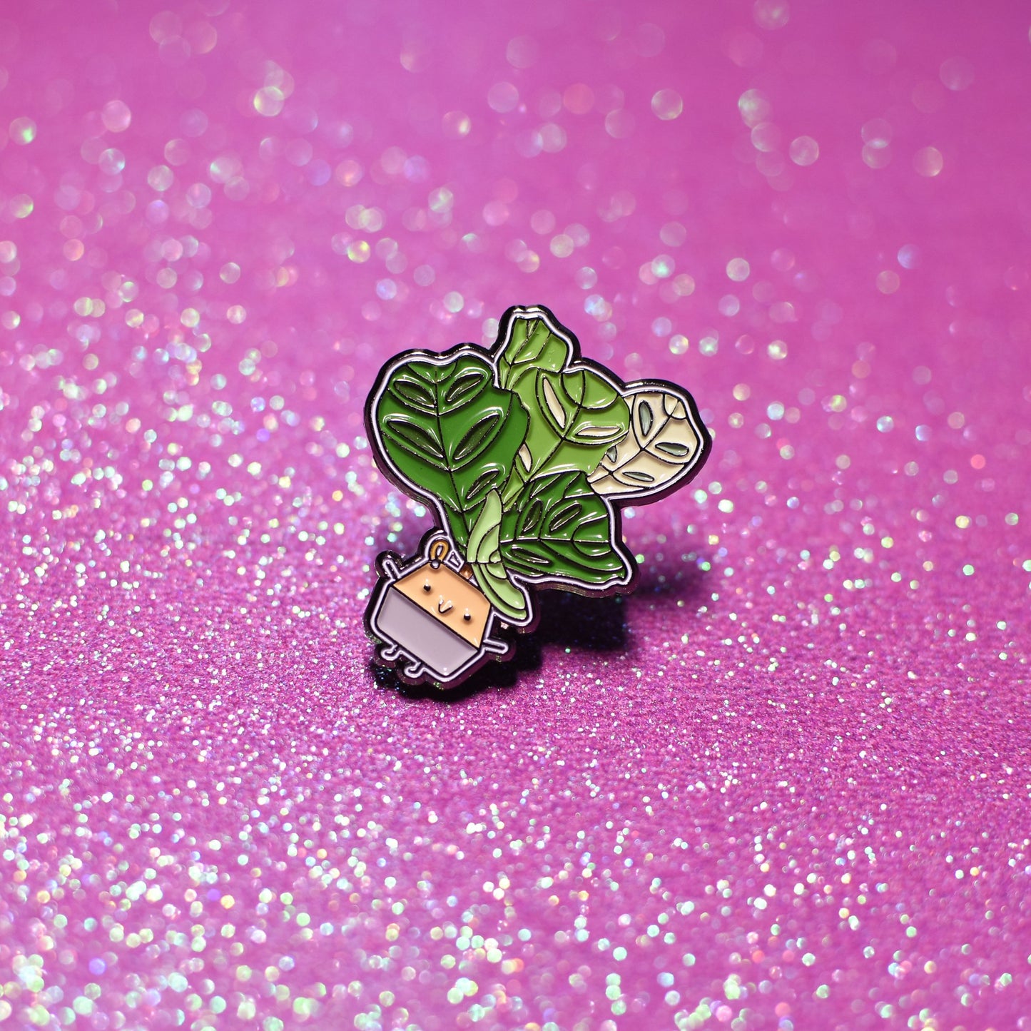 Fiddle-Leaf Fig Soft Enamel Pin