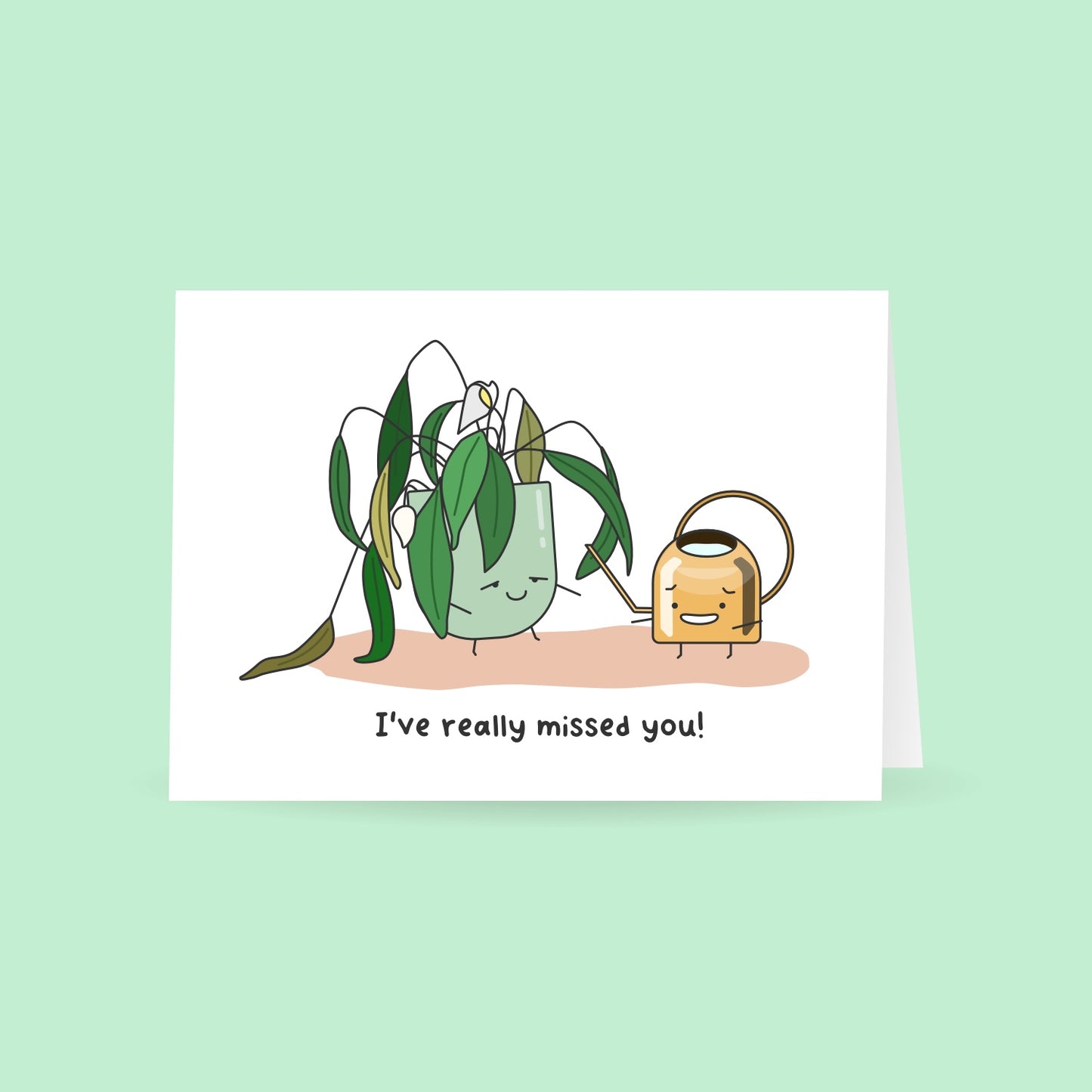 I've missed you card