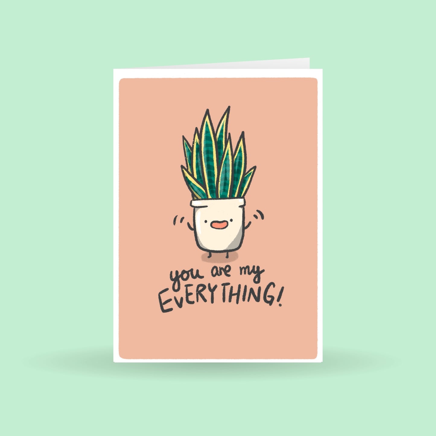 You are my everything card