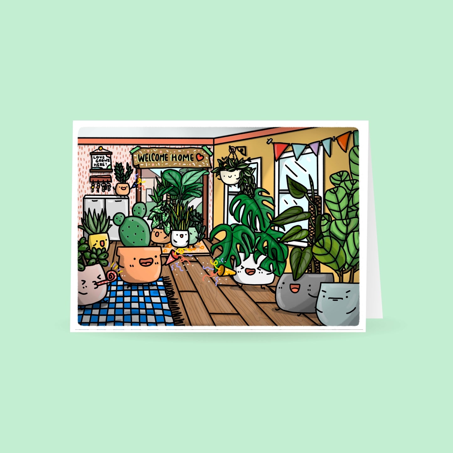 Welcome Home card