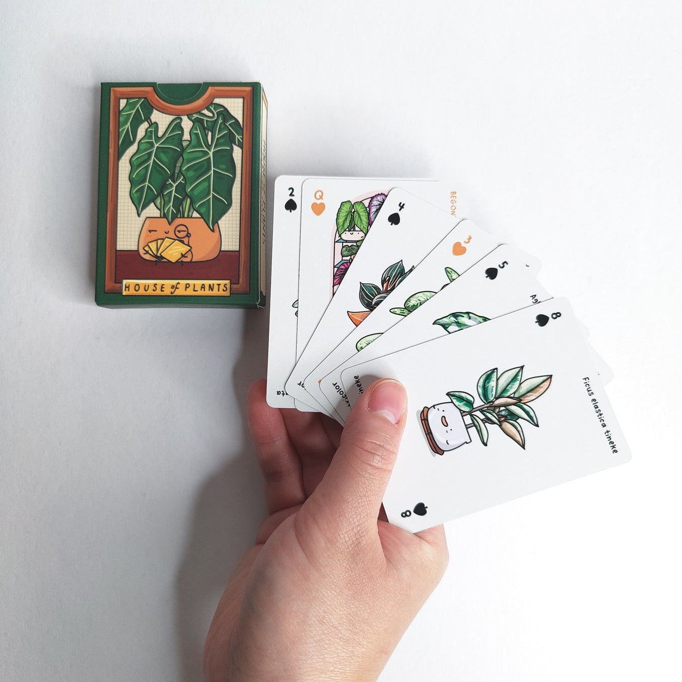 house of plants the card game Full house of Plants Playing Cards – Home by Faith