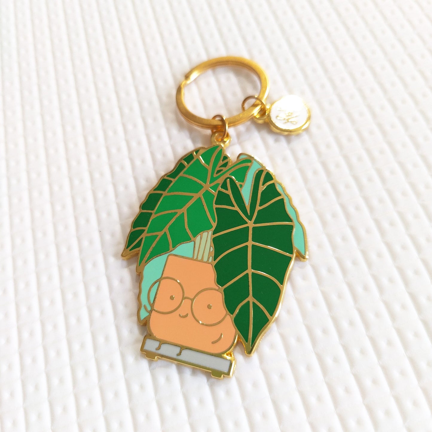Alocasia Keychain
