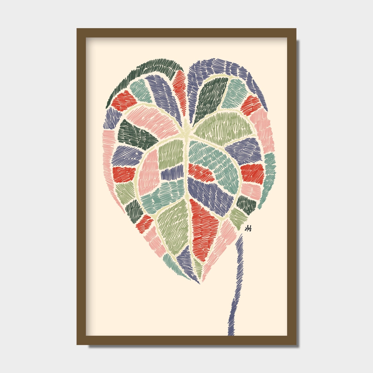 Lines Vol.1 Plant Leaf Posters Digital Download