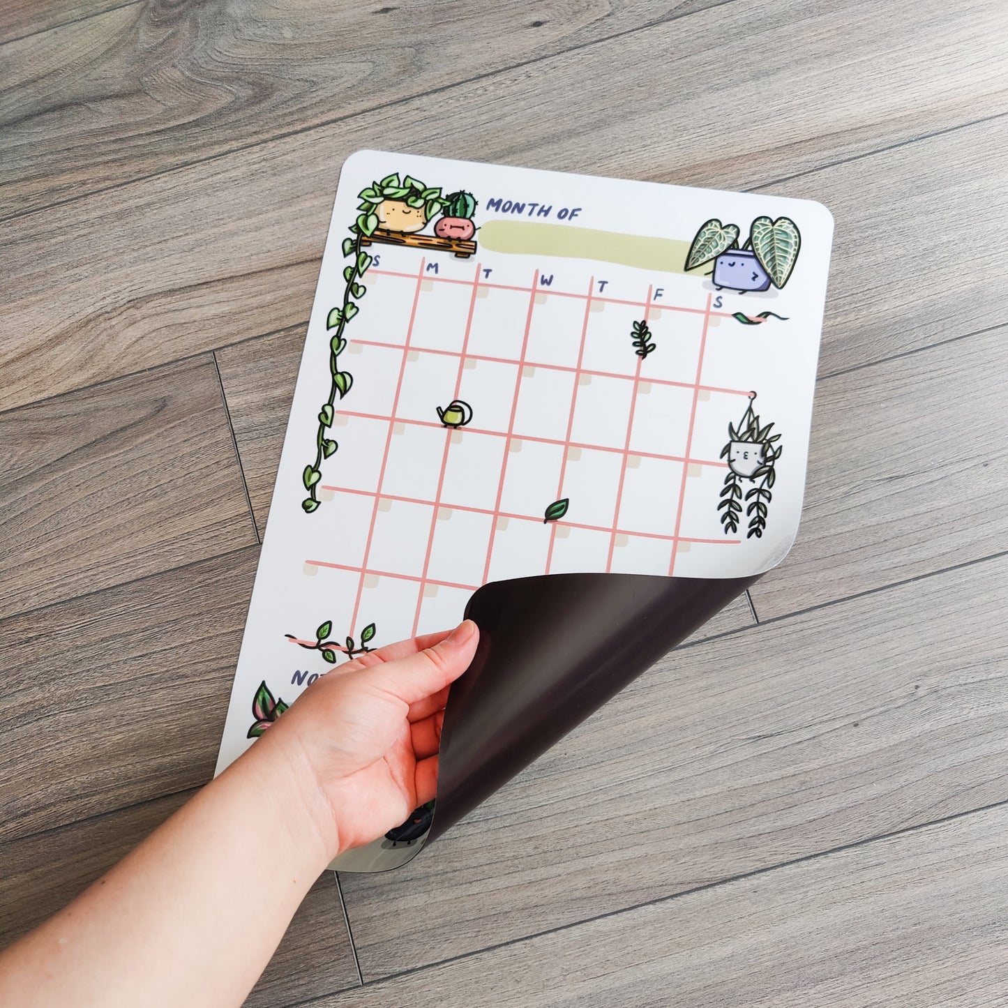 Monthly Reusable Planner