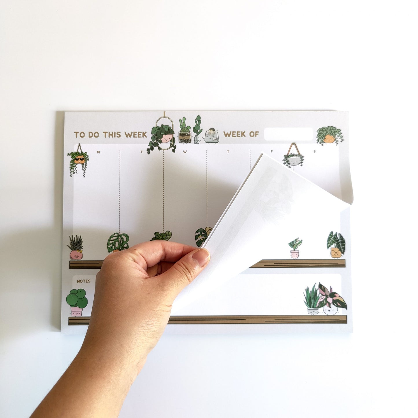 Plant Buddies Weekly Planner Pad