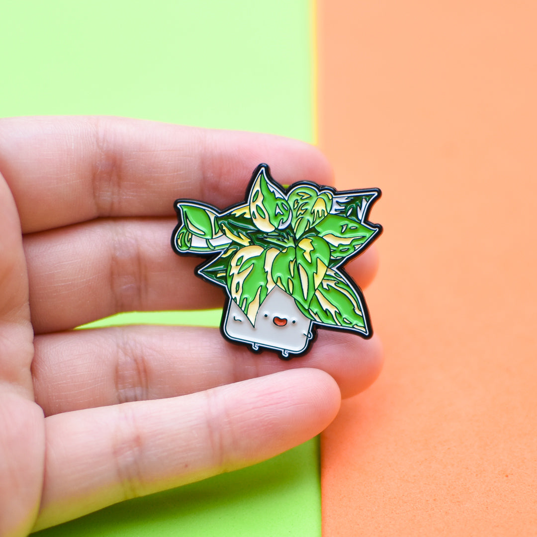 Pothos Soft Enamel Pin