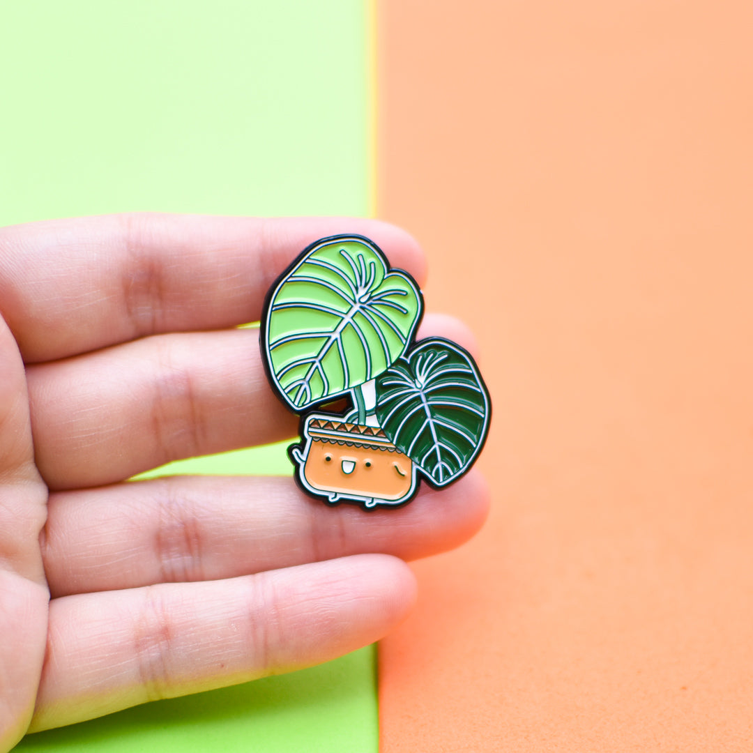 Philodendron gloriosum Soft Enamel Pin