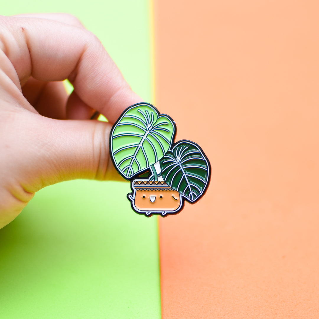 Philodendron gloriosum Soft Enamel Pin
