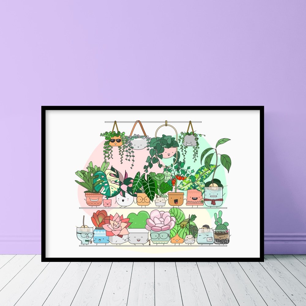Big Group Shelfie Poster