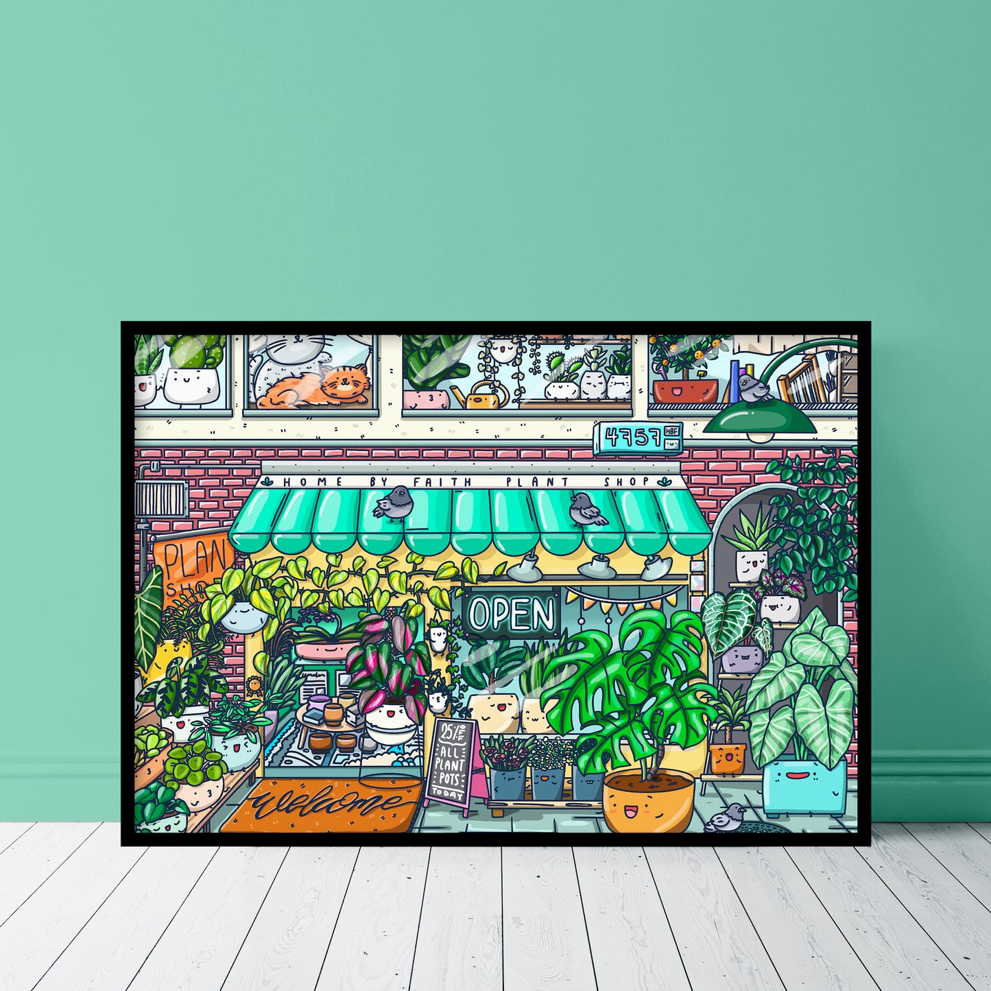 The Plant Shop Poster