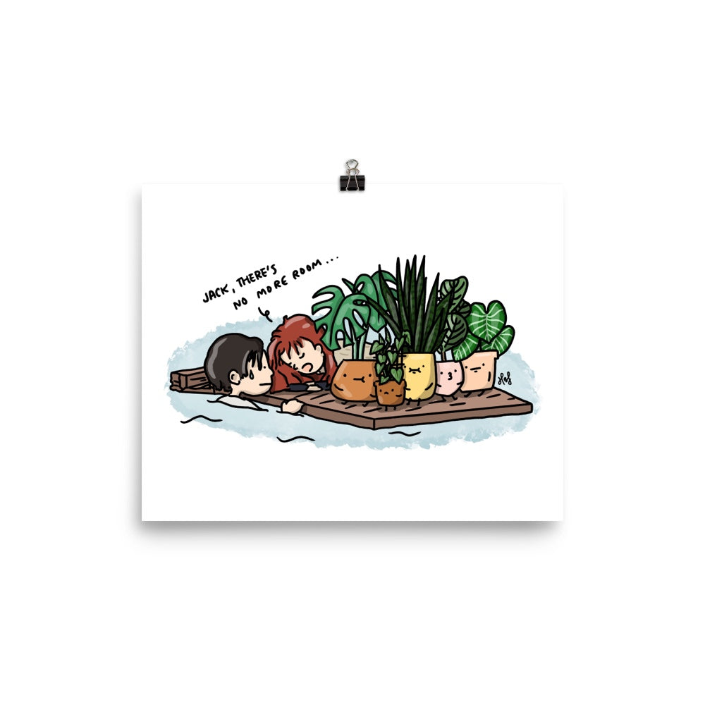 No Room for Jack Art Print
