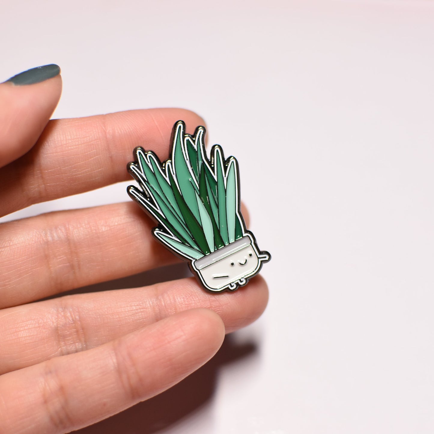 Sansevieria Soft Enamel Pin
