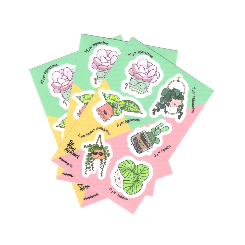 Vinyl Sticker Sheet, vol. 4