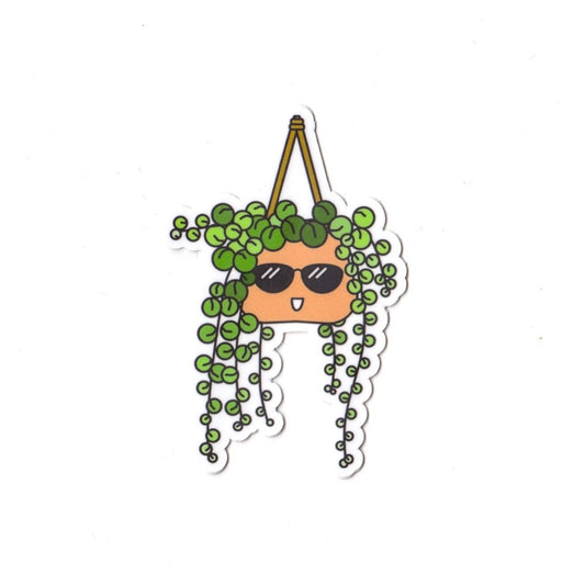 String of Pearls Vinyl Die Cut Sticker