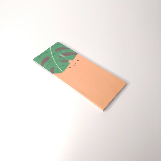 Monstera Sticky Sticky Note Pad (B-grade)