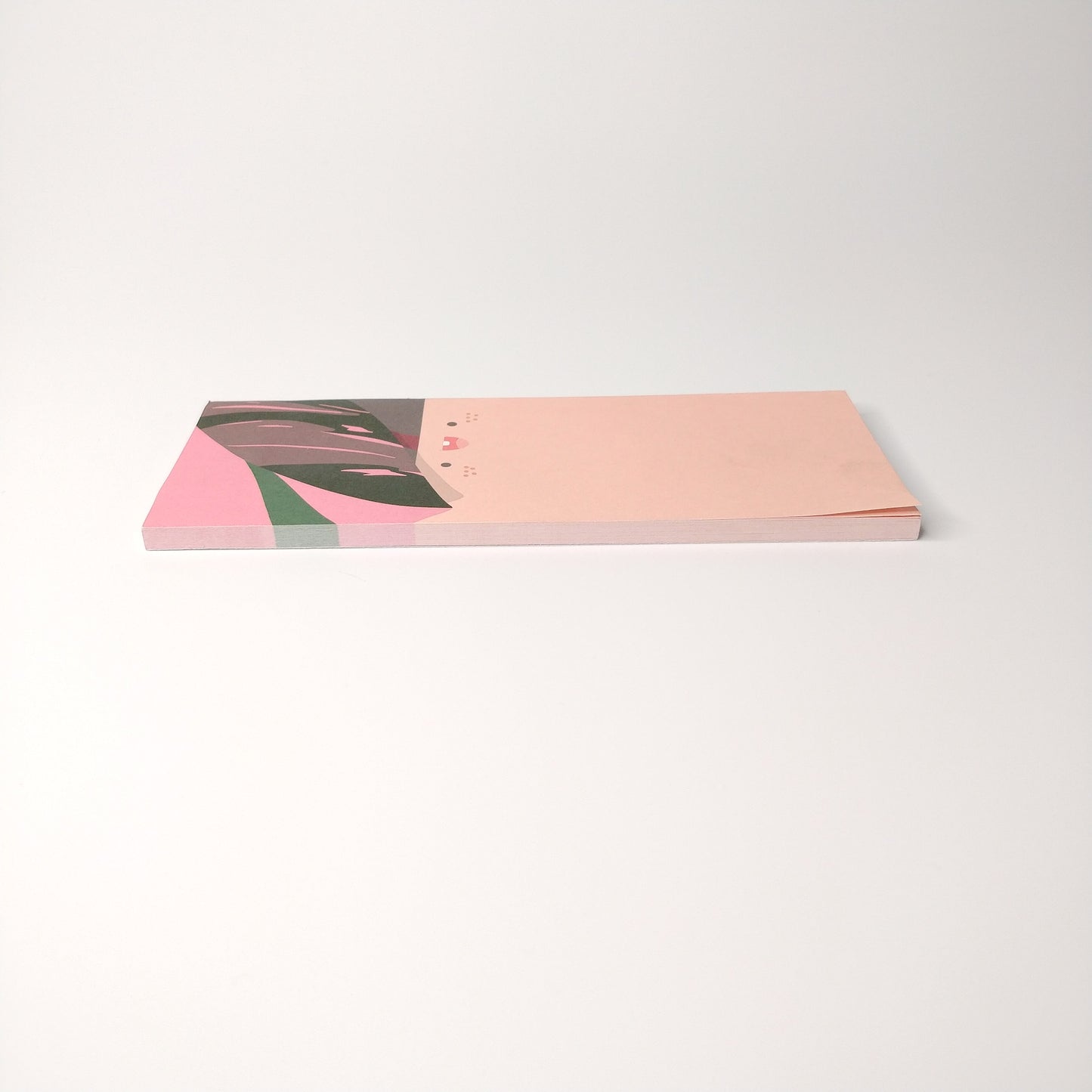 Pink Princess Philodendron Sticky Note Pad (B-grade)