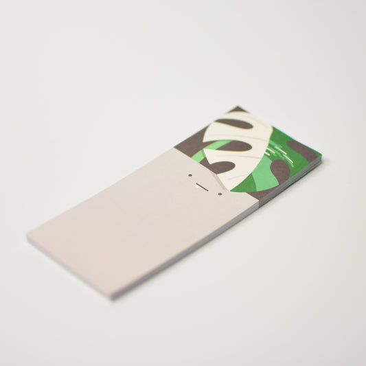 Variegated Monstera Sticky Note Pad (B-grade)
