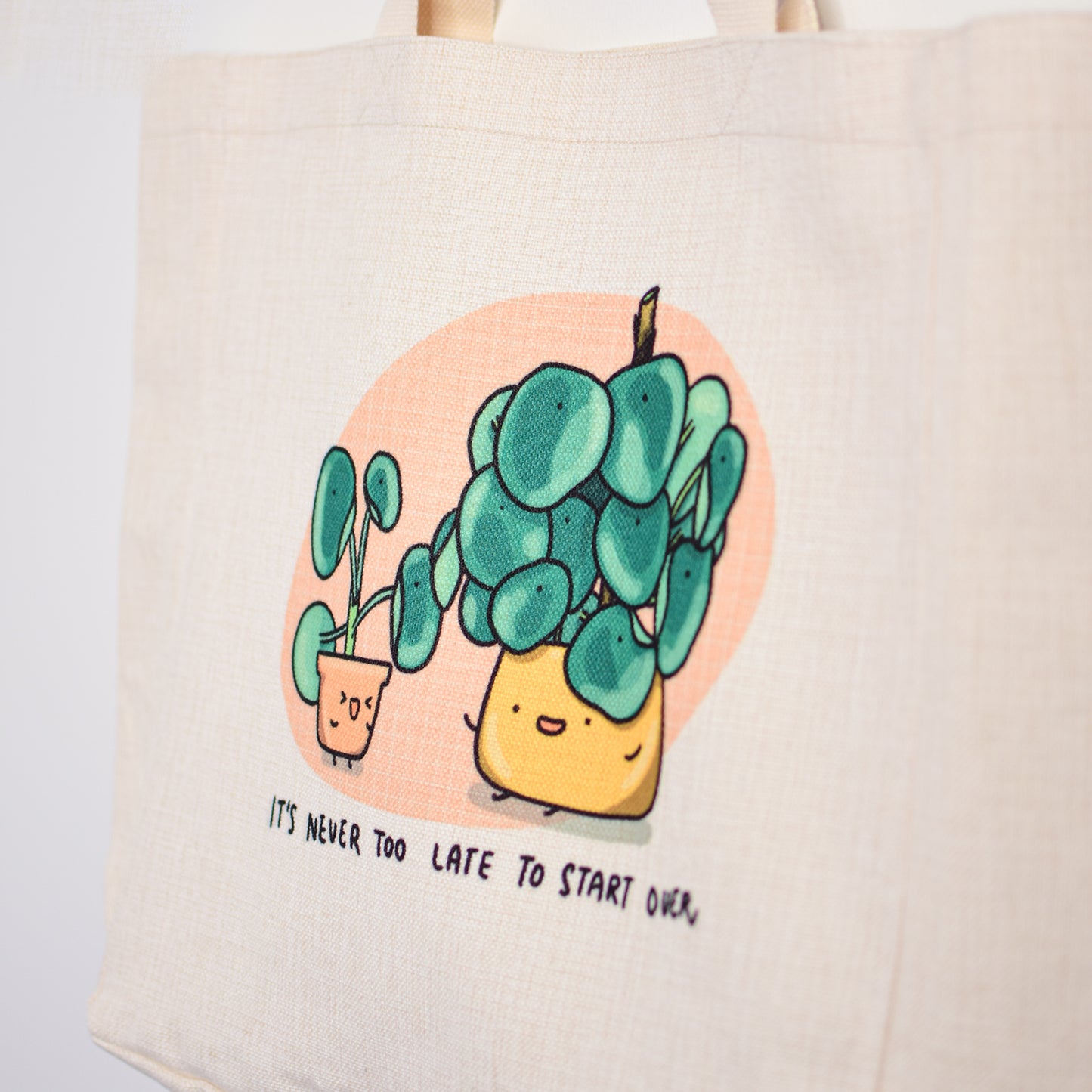 Never too late to start over Tote Bag