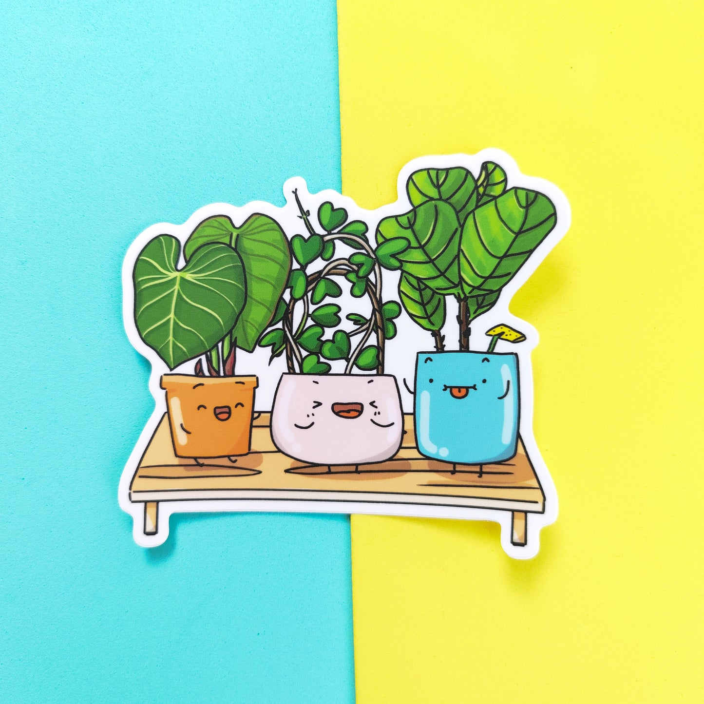My Big Three Vinyl Sticker