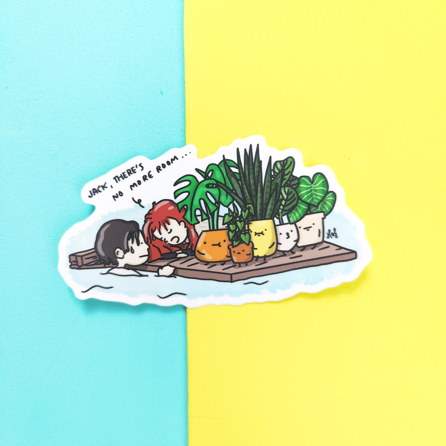 No Room for Jack Vinyl Sticker