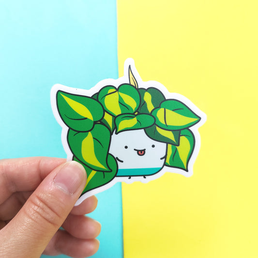 Philodendron Brasil vinyl sticker