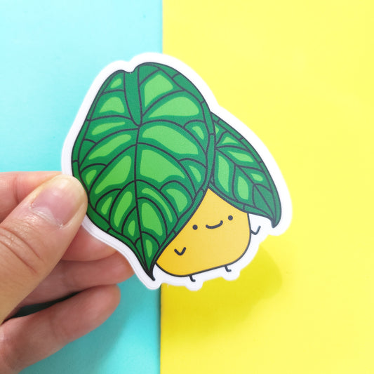 Alocasia Dragon Scale vinyl sticker