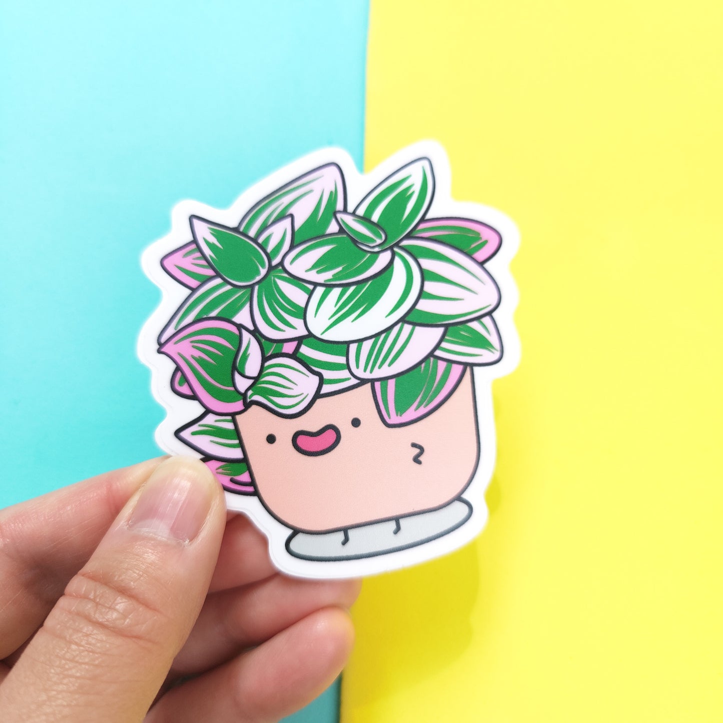 Tradescantia nanouk vinyl sticker