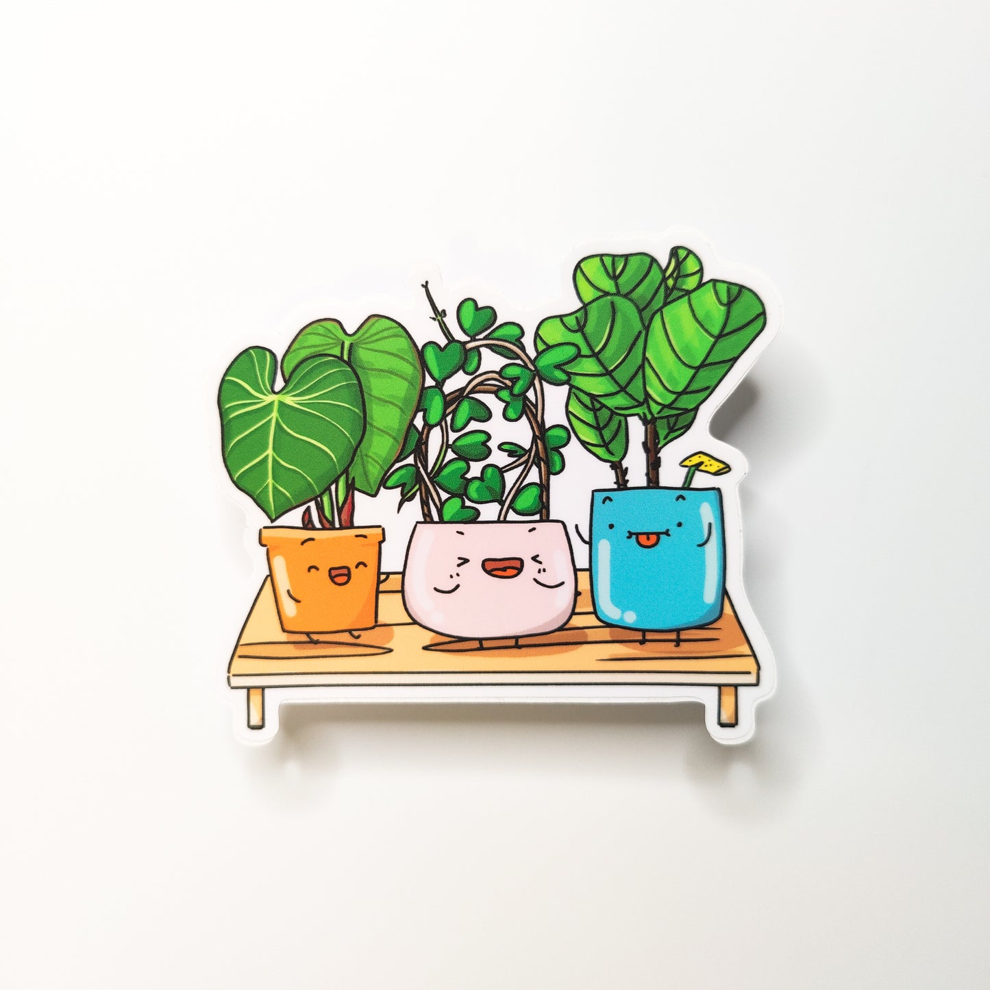My Big Three Vinyl Sticker