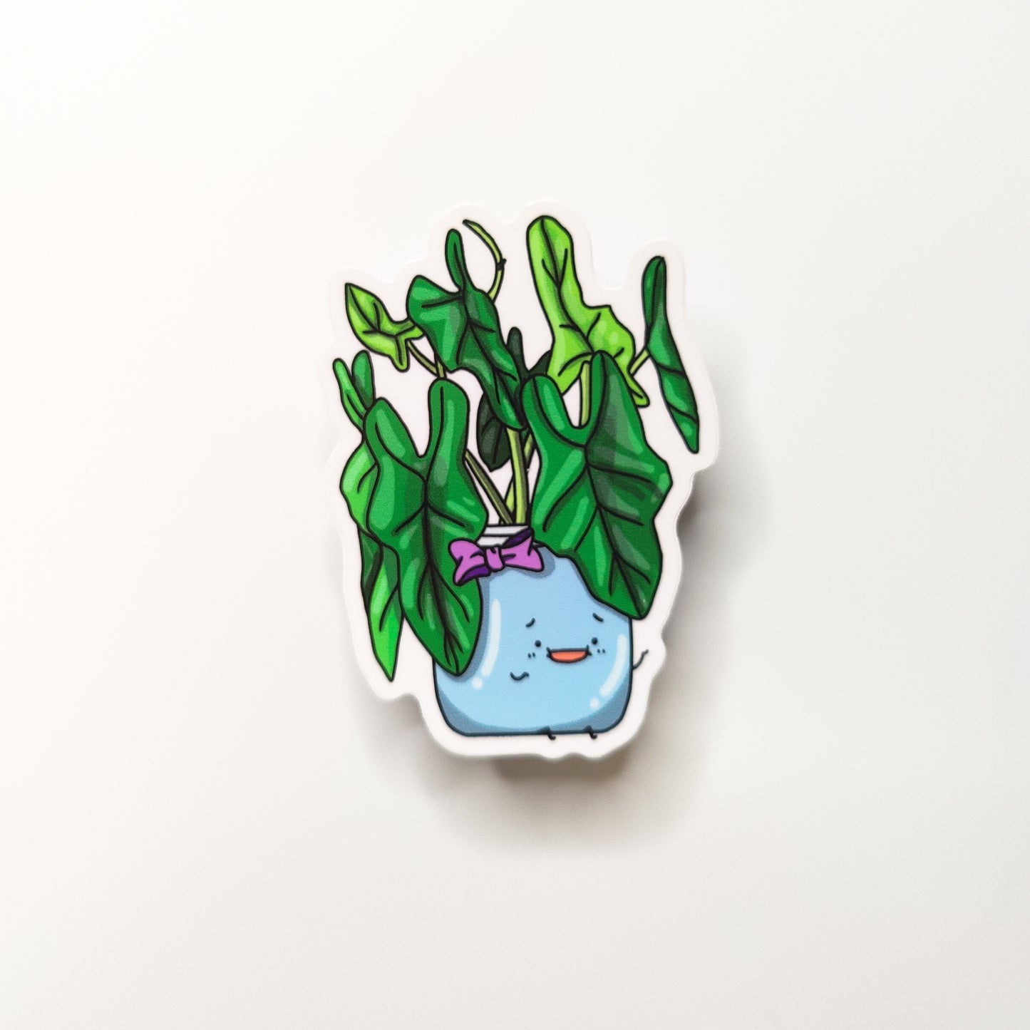 Philodendron bipennifolium Vinyl Sticker