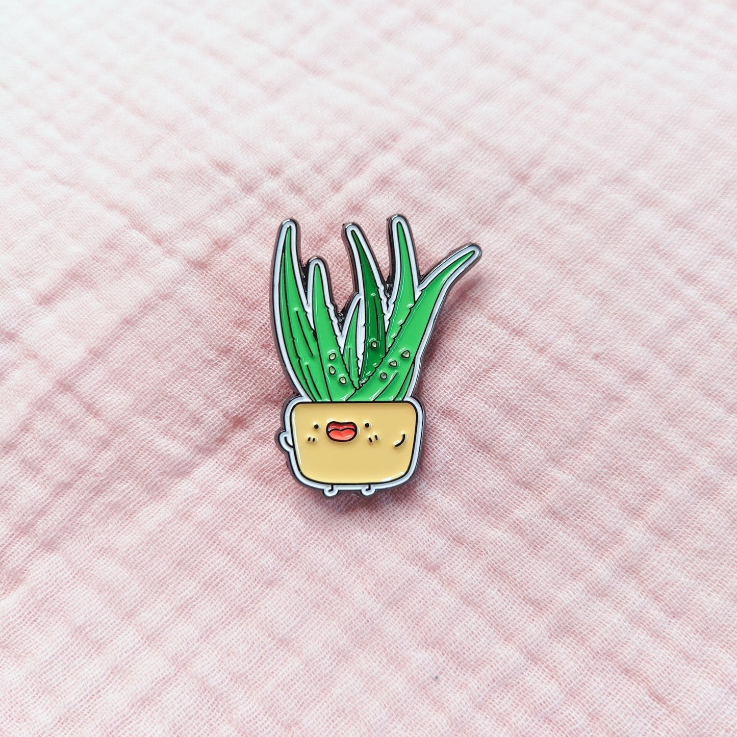 Aloe Vera Soft Enamel Pin
