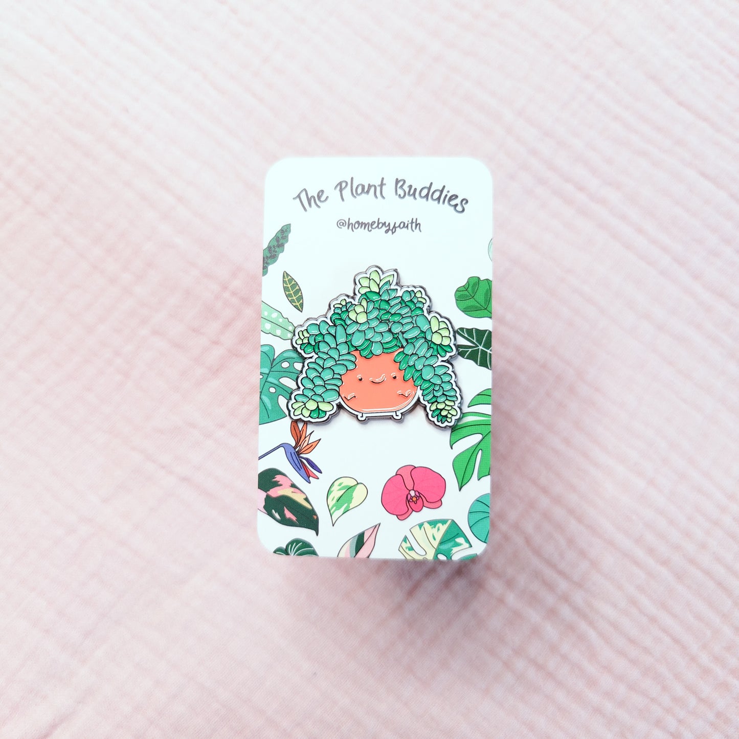 Burro's Tail Soft Enamel Pin