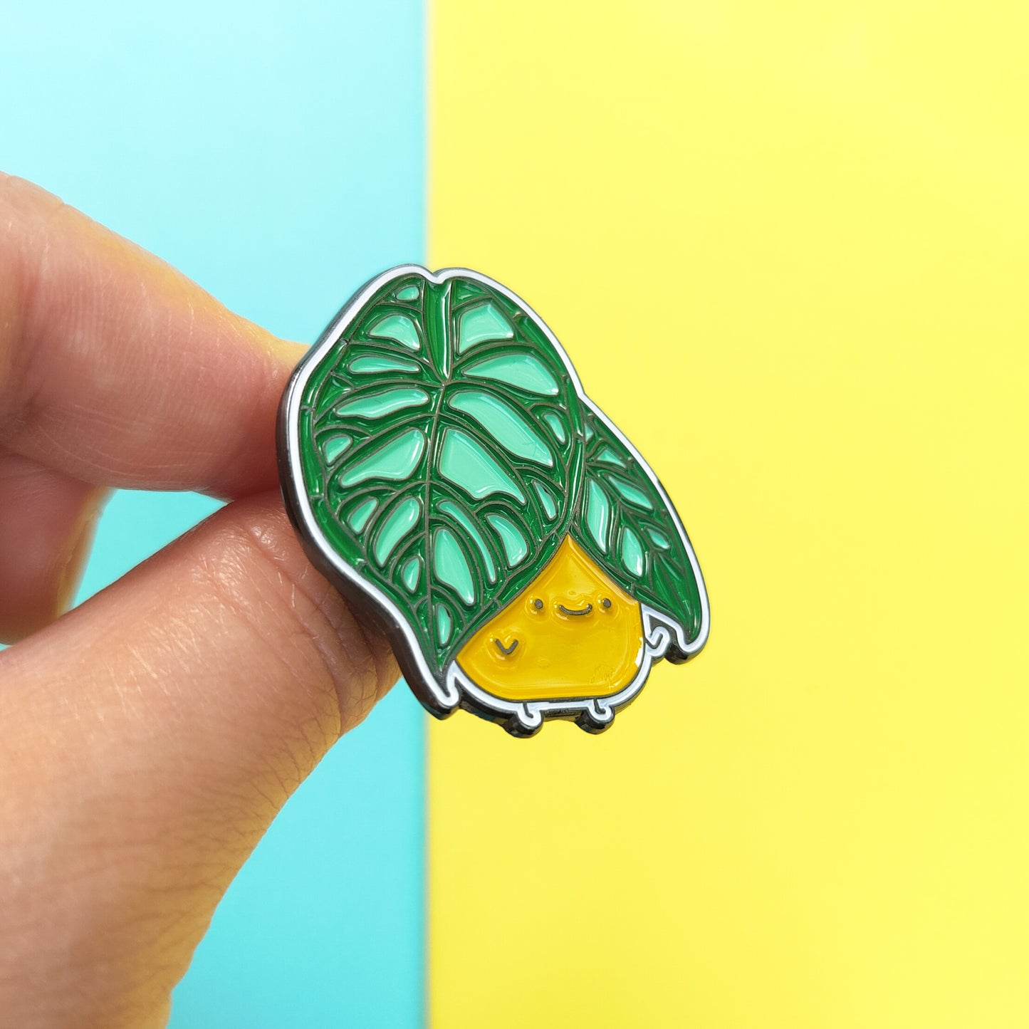 Alocasia Dragon Scale Soft Enamel Pin