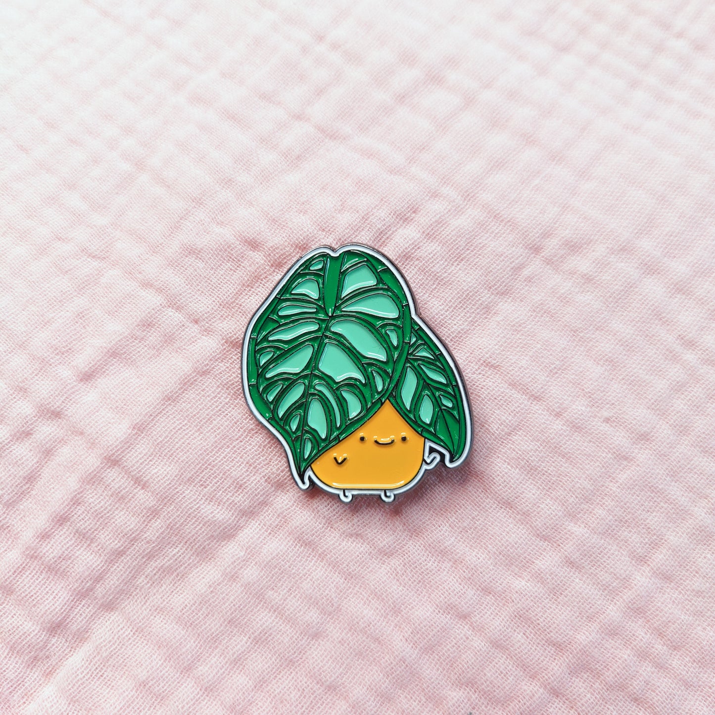 Alocasia Dragon Scale Soft Enamel Pin