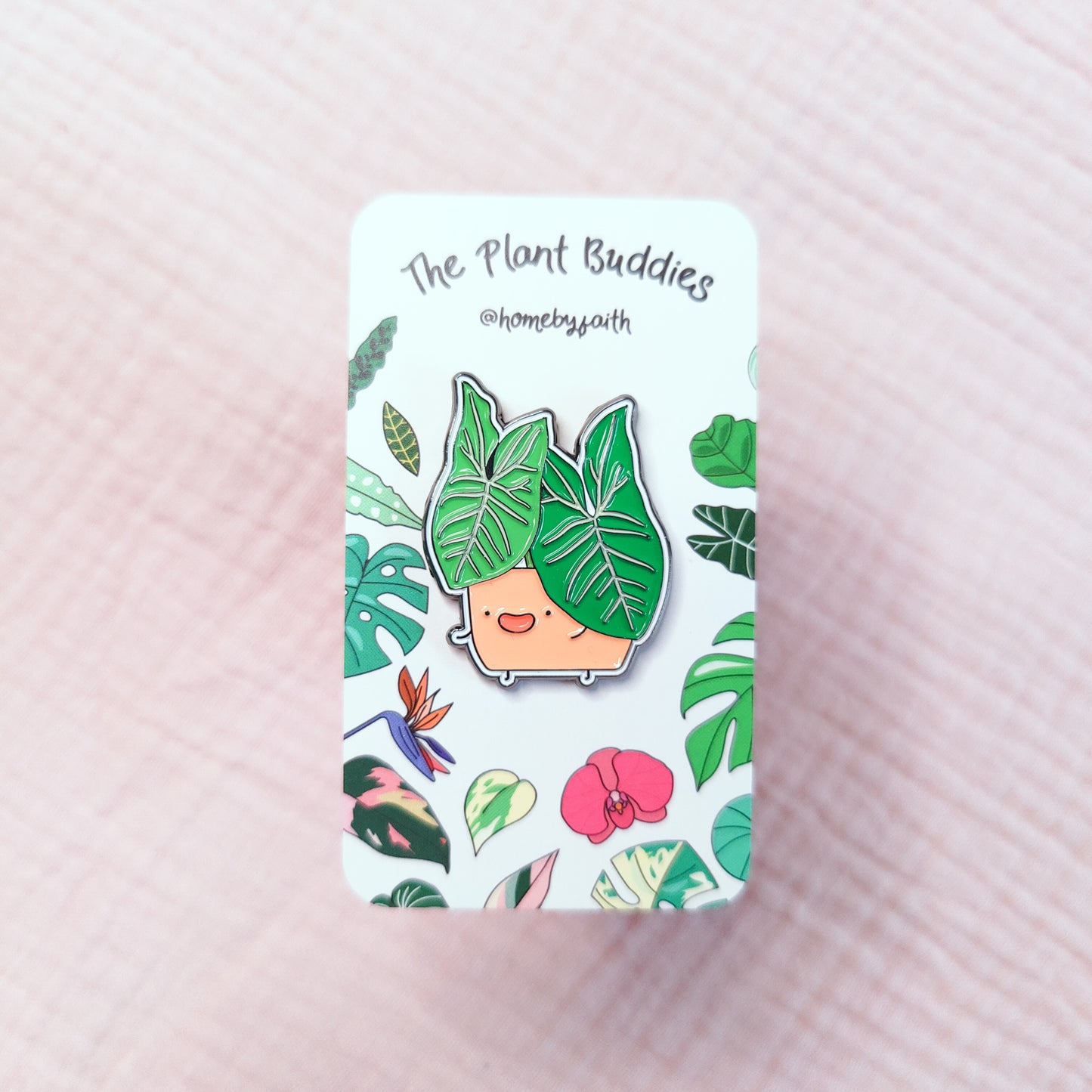 Syngonium Soft Enamel Pin
